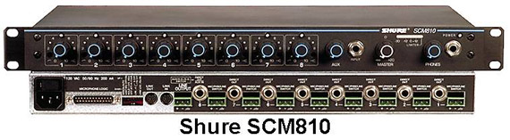 Shure(栖)I:SCM810 8